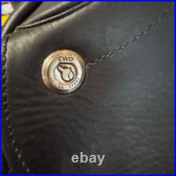 CWD Dressage Saddle, great condition, little use, cover and leathers, 17.5
