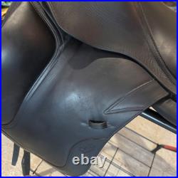CWD Dressage Saddle, great condition, little use, cover and leathers, 17.5