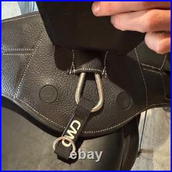 CWD Dressage Saddle, great condition, little use, cover and leathers, 17.5