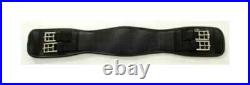 Comfortable Dressage Girth Elasticated Both Ends Black Comfortable Dressage Girth Elasticated Both Ends Black