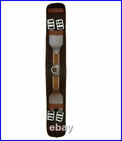 Comfortable Girth Elasticated Both Ends Brown 20 to 34 Free Shipping