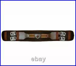Comfortable Girth Elasticated Both Ends Brown 20 to 34 Free Shipping
