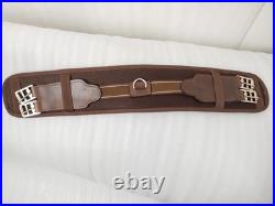 Comfortable Girth Elasticated Both Ends Brown 20 to 34 Free Shipping