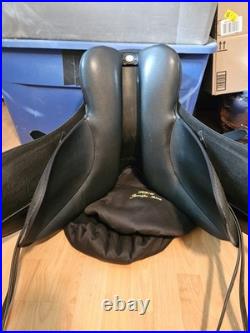 Complete Dressage Tack Package Wintec Saddle 17.5/Leather Bridle/Sheepswool Pad