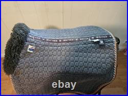 Complete Dressage Tack Package Wintec Saddle 17.5/Leather Bridle/Sheepswool Pad