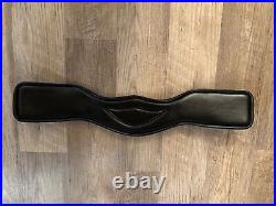 Contoured Dressage leather girth 22 inches