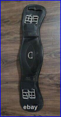 County Logic anotomic Girth 18in black leather