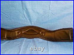 County Logic used leather dressage comfort girth size 22 excellent condition