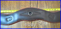 County, New, logic girth anatomical brown, 30, MSRP $225 for dressage saddle
