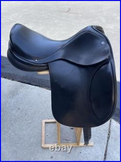Custom Andy Foster Lauriche Classical Dressage Saddle, BLACK, GREAT CONDITION Custom Andy Foster Lauriche Classical Dressage Saddle, BLACK, GREAT CONDITION
