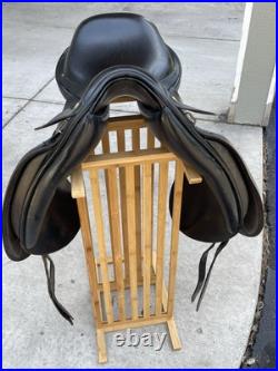 Custom Andy Foster Lauriche Classical Dressage Saddle, BLACK, GREAT CONDITION Custom Andy Foster Lauriche Classical Dressage Saddle, BLACK, GREAT CONDITION