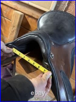 DP El Campo Shorty Saddle S2 Adjustable Gullet Tooled Leather with cover & girth