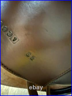 DP El Campo Shorty Saddle S2 Adjustable Gullet Tooled Leather with cover & girth