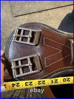 DP El Campo Shorty Saddle S2 Adjustable Gullet Tooled Leather with cover & girth