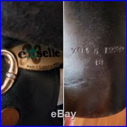 DRESSAGE SADDLE Exselle saddle, bridle, girth with Courbette leathers