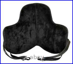 Dark Gray Treeless Freemax Synthetic Horse Tack Saddle with Girth All Sizes