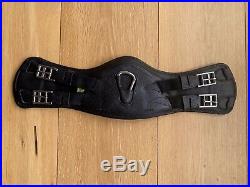 Deavoucoux Dressage Girth 20(50cm), Black, V-strap, Perfect Condition