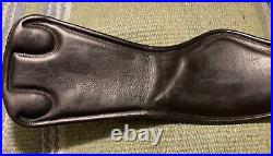 Devoucoux Makila Black Leather 24 Dressage or Monoflap Saddle Missing Keeper