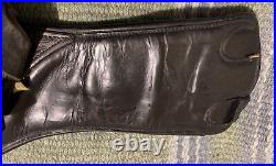Devoucoux Makila Black Leather 24 Dressage or Monoflap Saddle Missing Keeper