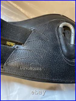 Devoucoux Makila girth black 24 for saddle dressage or monoflap