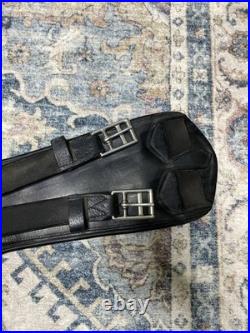 Devoucoux V Strap Black Padded Anatomical Girth Dressage Eventing 28-70 Cm