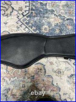 Devoucoux V Strap Black Padded Anatomical Girth Dressage Eventing 28-70 Cm