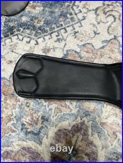Devoucoux V Strap Black Padded Anatomical Girth Dressage Eventing 28-70 Cm