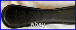 Dressage Girth Black 33 Leather by Prestige with Elastic used