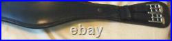 Dressage Girth, Euro American Saddlery, Wide, 8x36, French Leather, Brown