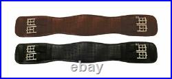 Dressage Girth Waffle Elasticated From 20 To 40 Black Or Brown