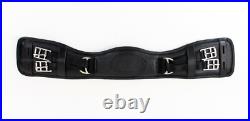 Dressage Girth in Padded Shaped Leather