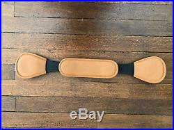 Easytrek Short dressage leather girth adjustable size from 30 to 35 Fabulous