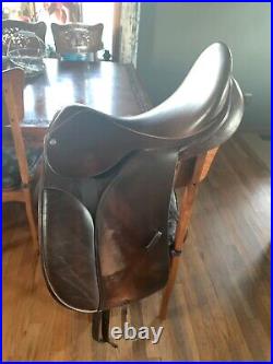 English Crosby dressage saddle