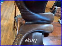 English Crosby dressage saddle