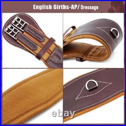 English Dressage Girths, Breathable Horse Girth for English Saddle, Premium Equest