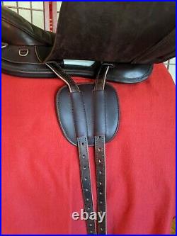 English Endurance Pleasure Trail Leather Saddle