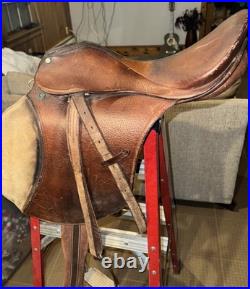 English Saddle And Girth