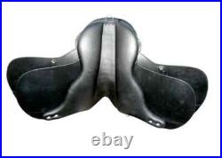 English saddle leather black treeless GP all purpose saddle in all size