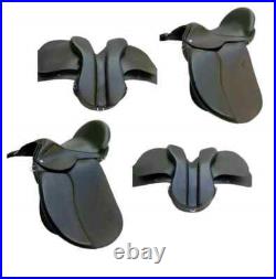 English saddle leather black treeless GP all purpose saddle in all size