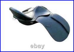 English saddle leather black treeless GP all purpose saddle in all size