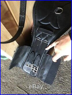 Eponia Black Leather Girth 26