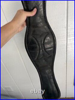 Eponia Dressage Girth- 28- Black- Anatomical, Ergonomic