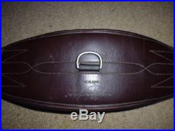 Equipe Elasticated Leather Dressage Girth brown size 70cm 28