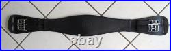 Euro American Saddlery EAS Leather Padded Dressage Horse Girth Black 26 28 Euro American Saddlery EAS Leather Padded Dressage Horse Girth Black 26 28