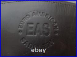 Euro American Saddlery EAS Leather Padded Dressage Horse Girth Black 26 28 Euro American Saddlery EAS Leather Padded Dressage Horse Girth Black 26 28