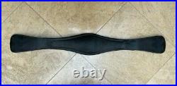 Euro-American Saddlery EAS Padded and Contoured Leather Dressage Girth Size 28