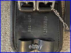 Fairfax Black Leather Prolite Dressage Girth size 32 NEW $85.00 off Retail