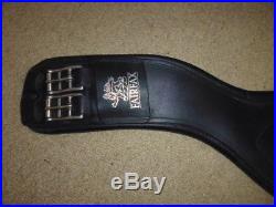 Fairfax Leather Dressage Girth black size 28 narrow gauge 70cm