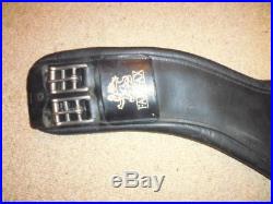 Fairfax Leather Dressage Girth black size 28 standard gauge