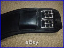 Fairfax Leather Dressage Girth black size 28 standard gauge 70cm